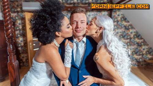 Bride4K, Vip4K: Veronica Leal, Selva Lapiedra - Happily Ever After Threesome (SD, Hardcore, Gonzo, Threesome) 360p