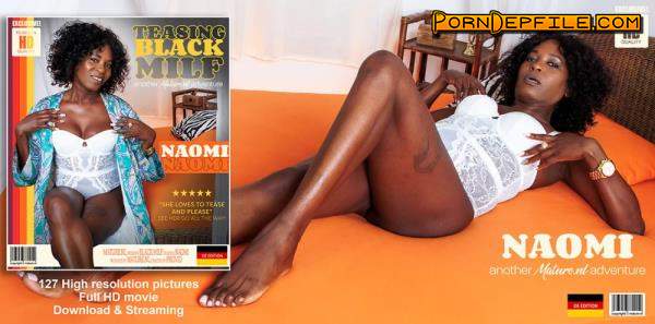 Mature.nl: Naomi (51) - Naomi is a teasing 51 year old black milf with a shaved pussy that loves to masturbate (Germany, Solo, Milf, Mature) 1080p