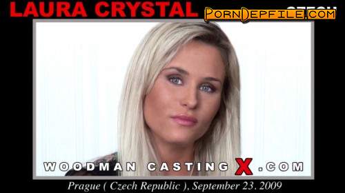 WoodmanCastingX: Laura Crystal - Group Sex UPDATED (GangBang, Group Sex, Anal, Pissing) 540p