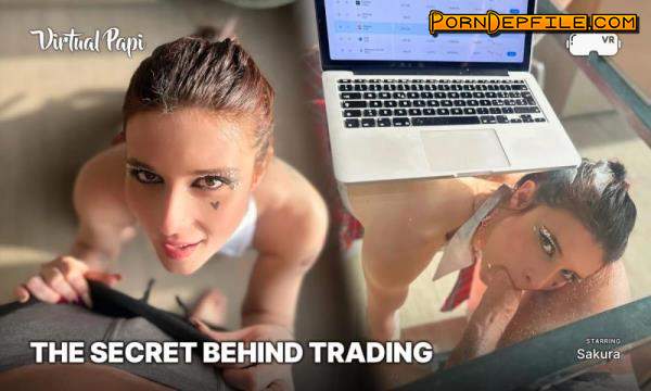 Virtual Papi, SLR: Sakura - The Secret Behind Trading (Brunette, VR, SideBySide, Oculus) (Oculus Rift, Vive) 2880p