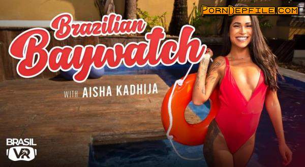 BrasilVR: Aisha Kadhija - Brazilian Baywatch (Anal, VR, SideBySide, Oculus) (Oculus Rift, Vive) 3456p