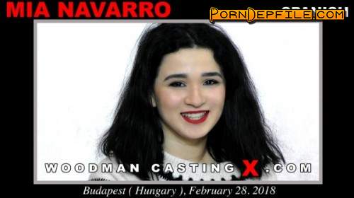 WoodmanCastingX: Mia Navarro - Casting X (Hardcore, Brunette, Casting, Threesome) 720p