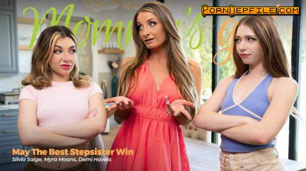 MommysGirl, AdultTime: Silvia Saige, Demi Hawks, Myra Moans - May The Best Stepsister Win (Mature, Teen, Lesbian, Incest) 1080p