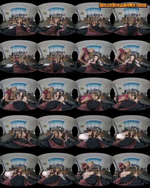 POVcentralVR, SLR: Klarisa Leone, Kristina Grace - Office MILfs (Threesome, VR, SideBySide, Oculus) (Oculus Rift, Vive) 4096p