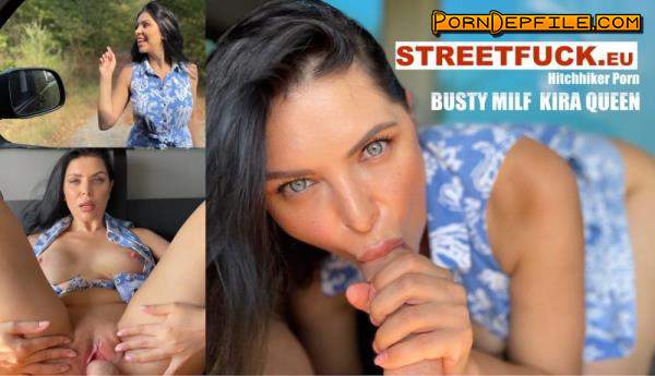 LittleCaprice-Dreams: Kira Queen - Busty Milf Kira Queen Streetfuck (Gonzo, Russian, Big Tits, Milf) 1080p