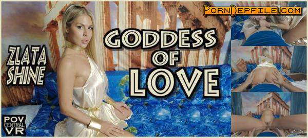 POVcentralVR, SLR: Zlata Shine - Goddess of Love (Russian, VR, SideBySide, Oculus) (Oculus Rift, Vive) 4096p