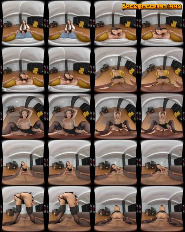 No2StudioVR, SLR: Francesca Nappi - Big SEXpectations (Brunette, VR, SideBySide, Oculus) (Oculus Rift, Vive) 4096p