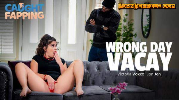 CaughtFapping, AdultTime: Victoria Voxxx - Wrong Day Vacay (Masturbation, Cumshot, BBC, Interracial) 1080p